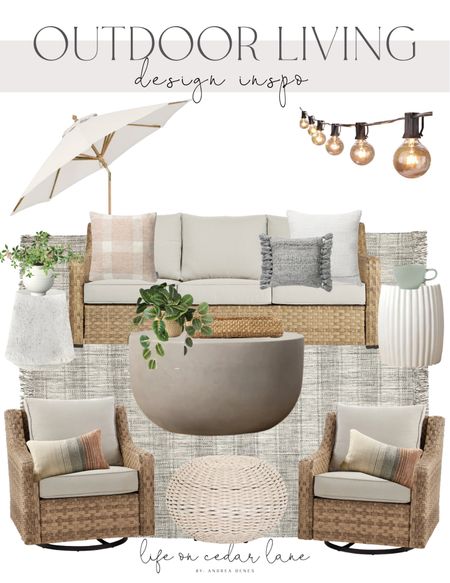 Outdoor Living- Design Space! This gorgeous patio set is such a pretty find from Walmart and affordable too! Snag this set now for a patio refresh!

#outdoorfurniture #frontporchchairs #patiofurniture #outdoordecor



#LTKhome #LTKsalealert #LTKunder100