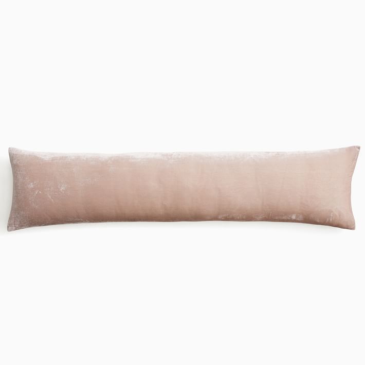 Lush Velvet Oversized Lumbar Pillow Cover | West Elm (US)