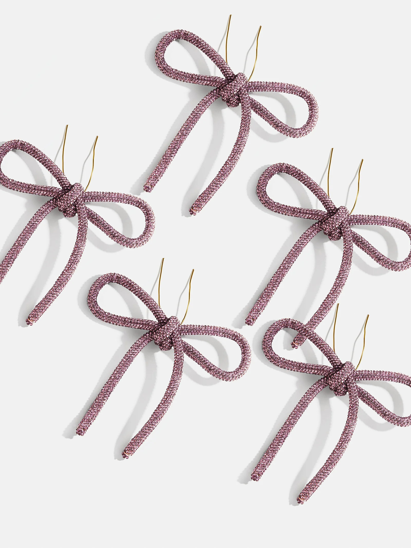 That's A Wrap Ornament XL Bow Set: Rose | BaubleBar (US)