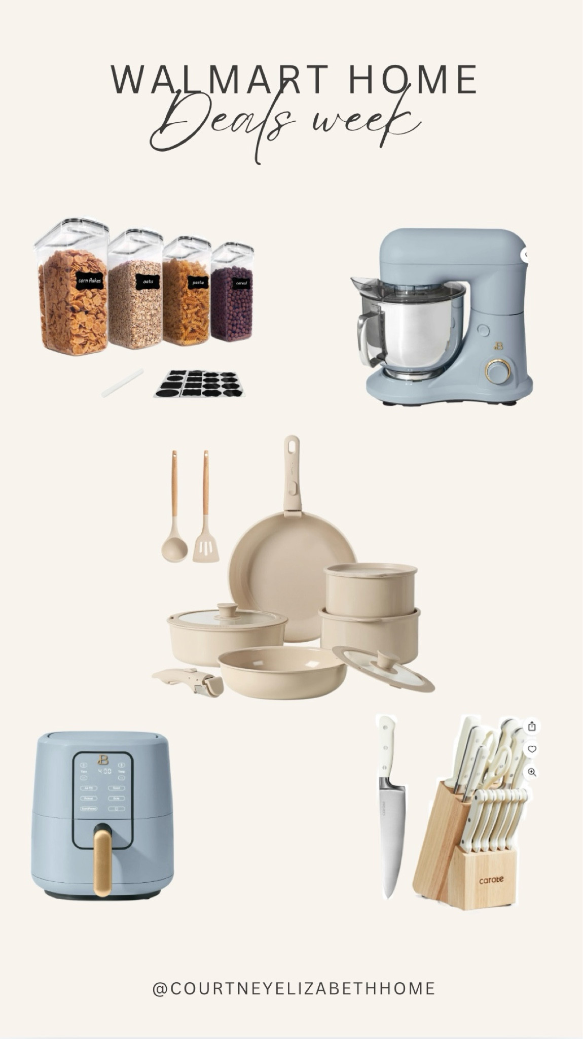 Walmart Deals Kitchen Finds on major sale! 🥳

#LTKFamily #LTKSaleAlert #LTKHome