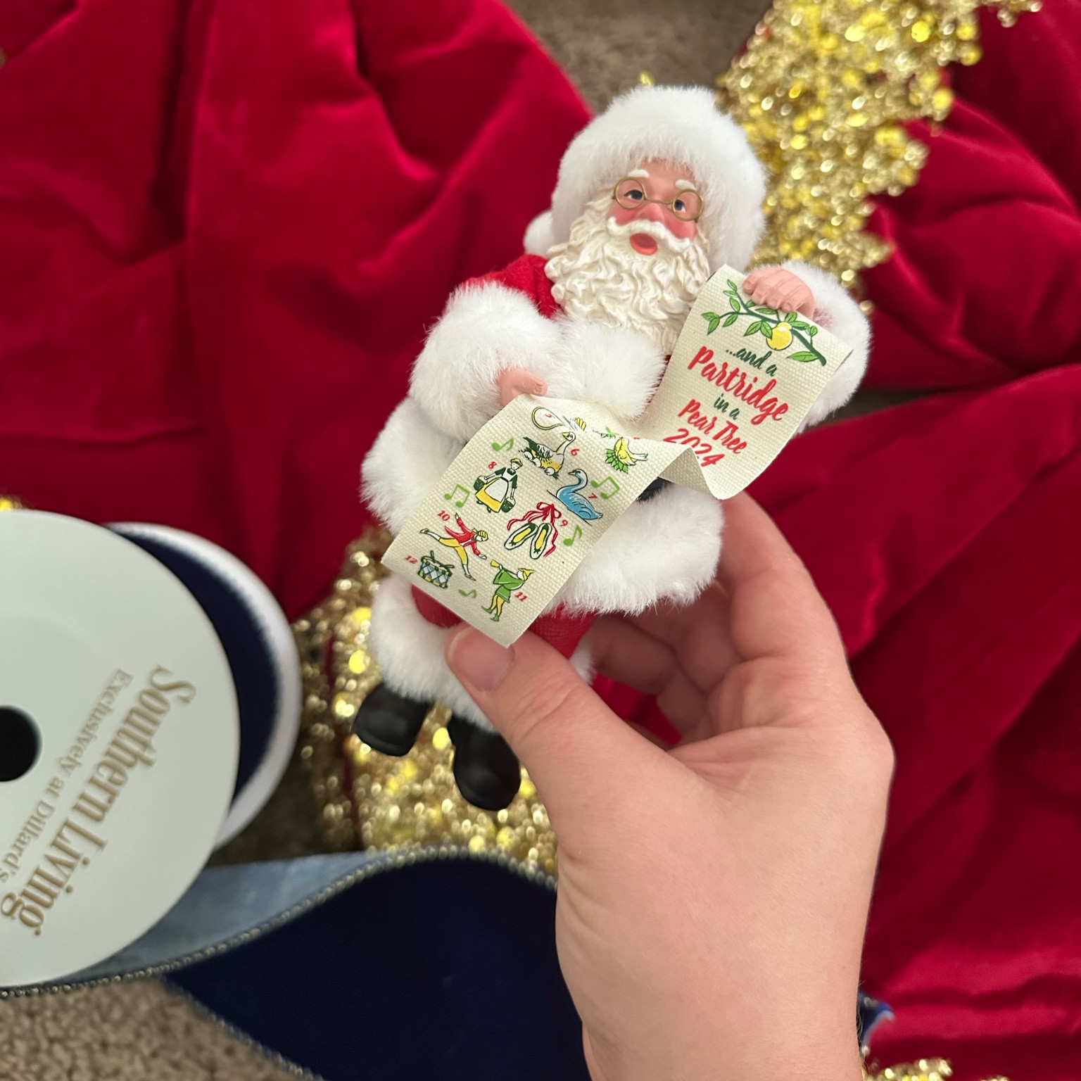 classic red Santa ornament | 2024 holiday decor | red and white Christmas decorations | under $20

#LTKSeasonal #LTKHome #LTKHoliday