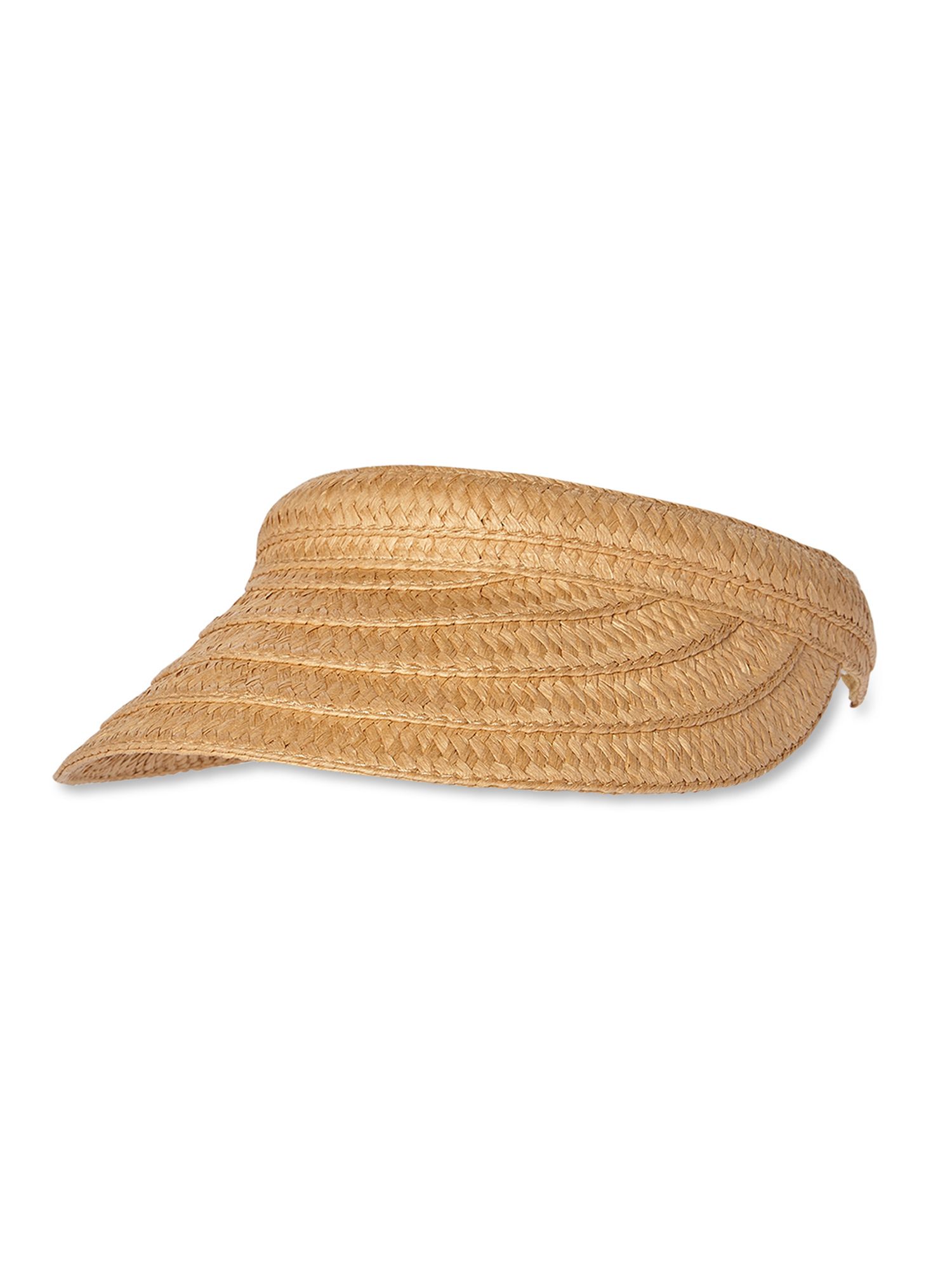 Time and Tru Straw Visor Hat | Walmart (US)