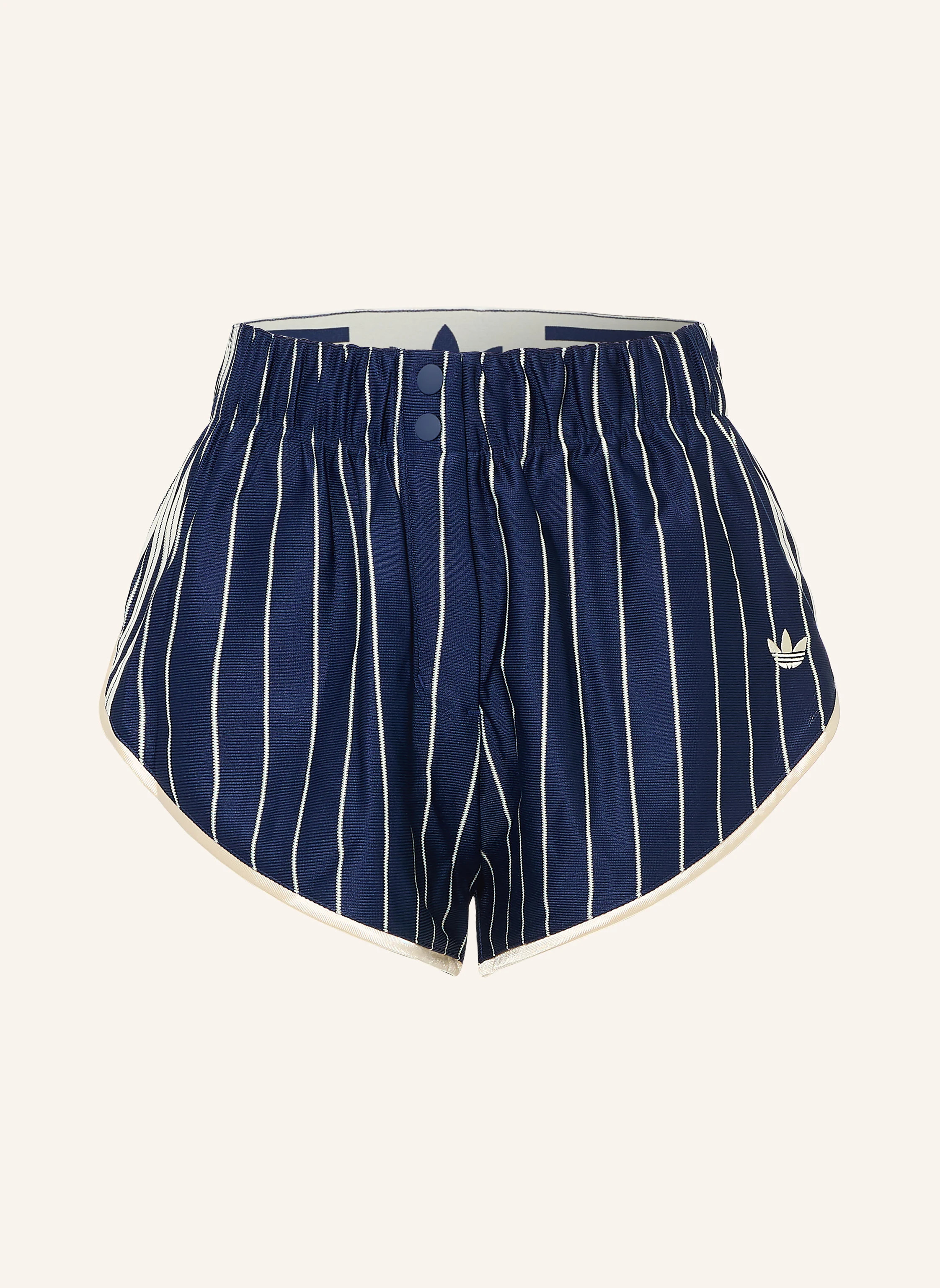 adidas Originals Jerseyshorts FIREBIRD in dunkelblau / beige | Breuninger (DACH)