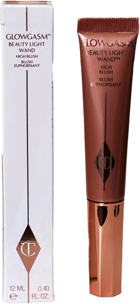 Charlotte Tilbury Glowgasm Beauty Light Wand In PINKGASM. Highlight Blush 12ml | Amazon (US)
