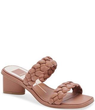 Ronin Braided Square Toe Dress Sandals | Dillards