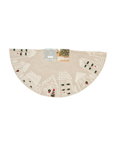 Santa's Village Tree Skirt | TJ Maxx