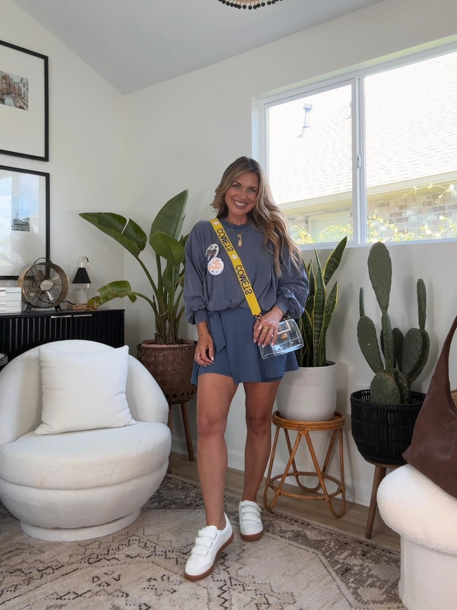 Game day outfit ideas for the moms!! I like to look cute but still comfortable!! These are affordable options. Wearing size medium in pullover & small in the navy skort. This is perfect for when it gets a little cooler. 


#LTKPetite #LTKFindsUnder50 #LTKOver40