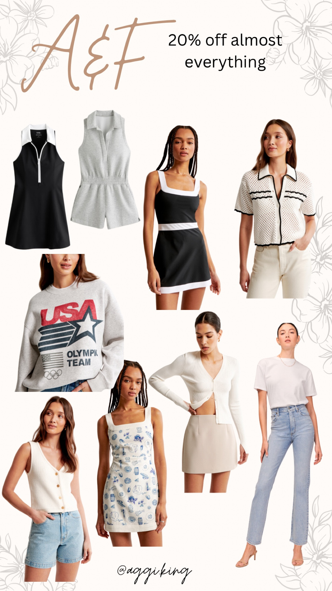 20% off almost everything 

#abercrombie


#LTKSeasonal #LTKSaleAlert #LTKFestival