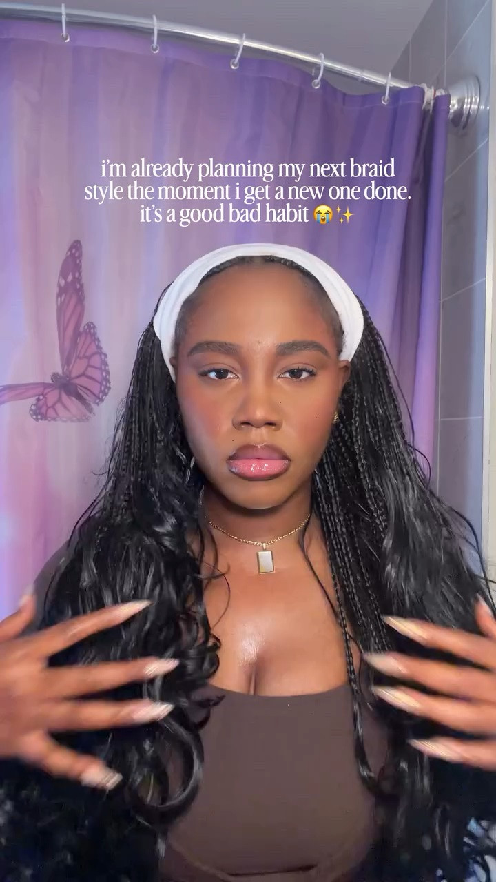 every braid appointment turns into inspo for the next one, it’s a bad habit 😭✨ #stylebyemmanuela

can’t help it though, i love switching it up and reinventing my braid styles every time. fresh install just means fresh ideas already loading 💭💁🏽‍♀️

braiding hair: @ayya_hair 🤍
use code ELLAHH for $$ off (online only) ✨

hair deets: 5 bundles (1x 30” + 4x 24”) in onyx black 🖤. we went for a goddess braids finish perfect for your birthday/vacation 👸🏽

#ayyahair #frenchcurlsbraids #braidsinspo #torontoblogger

#LTKcanada #LTKbeauty #LTKfitness