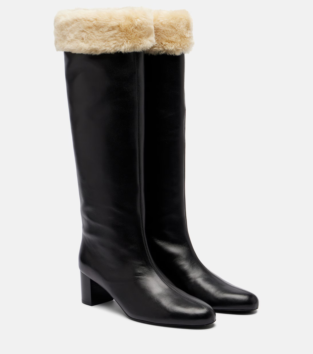 Downtown leather knee-high boots | Mytheresa (US/CA)