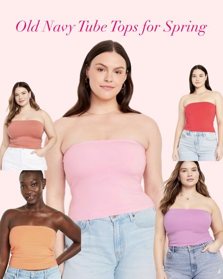 The perfect Spring tube top in gorgeous pastels from Old Navy! Size inclusive 🎀🌸

#LTKSeasonal #LTKfindsunder50 #LTKplussize