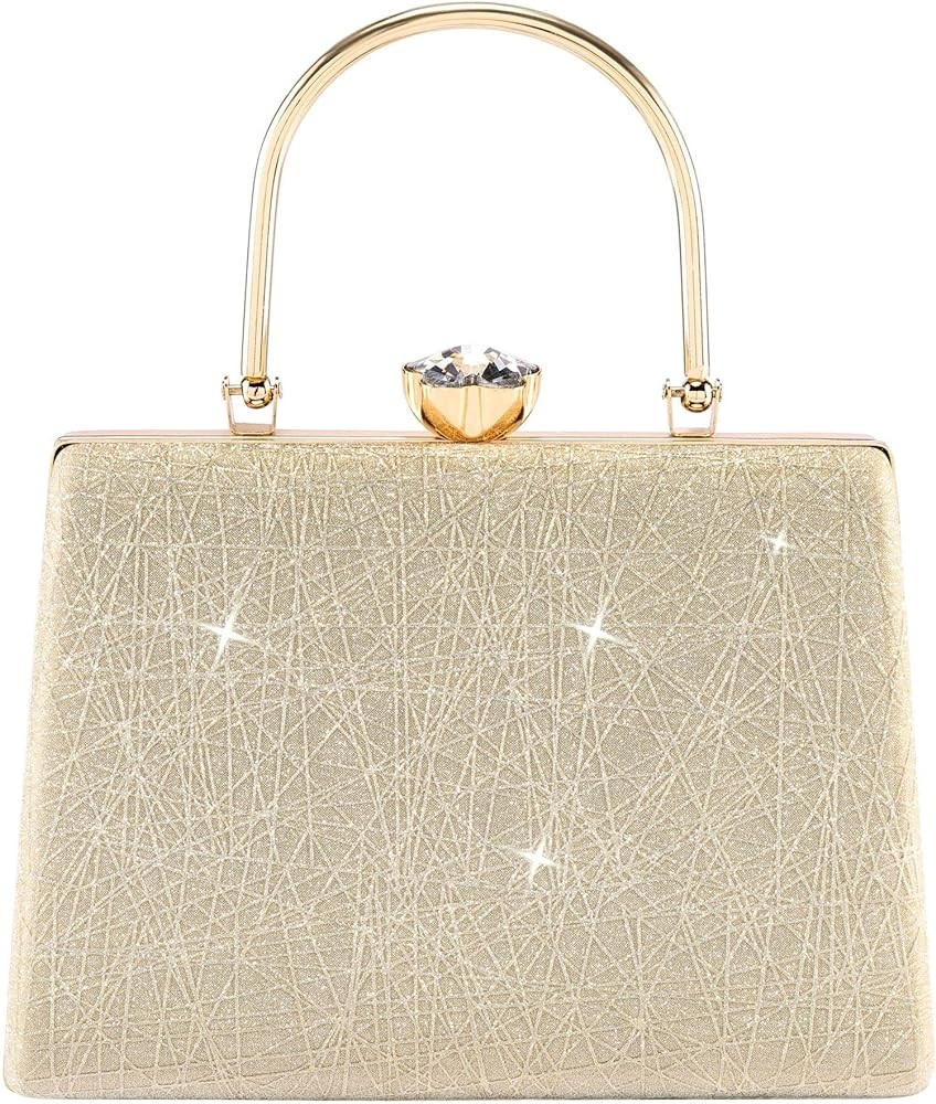 Ayliss Women Evening Handbag Top Handle Wedding Clutch Purse Bag Crossbody Tote Shoulder Handbags... | Amazon (US)
