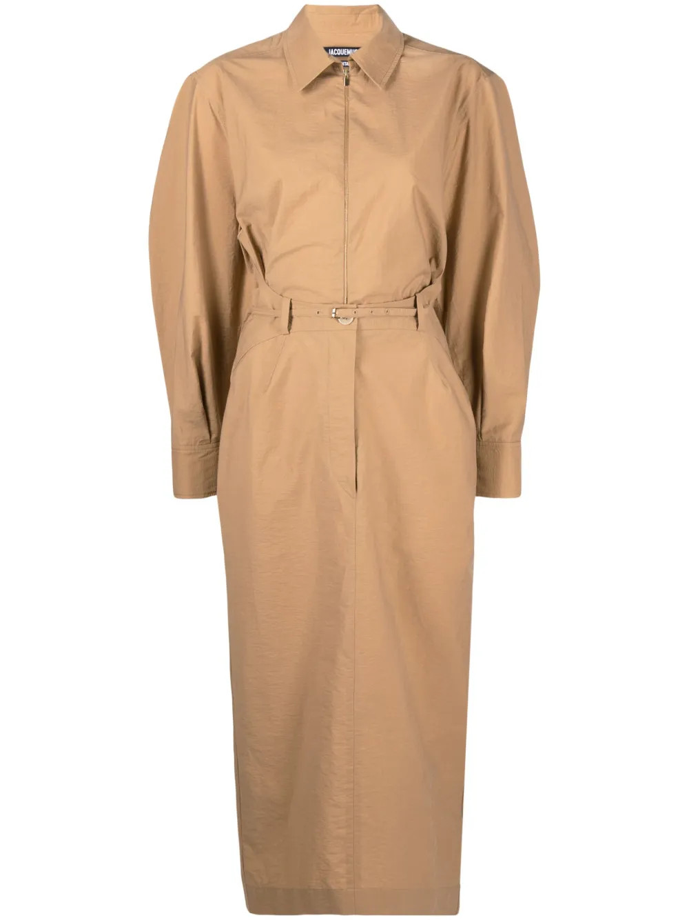 Jacquemus Abito Con Maniche a Palloncino Uzco - Farfetch | Farfetch Global