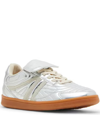 Steve Madden Girls' J-Madridd Metallic Leather Sneakers (Youth) | Dillard's | Dillard's