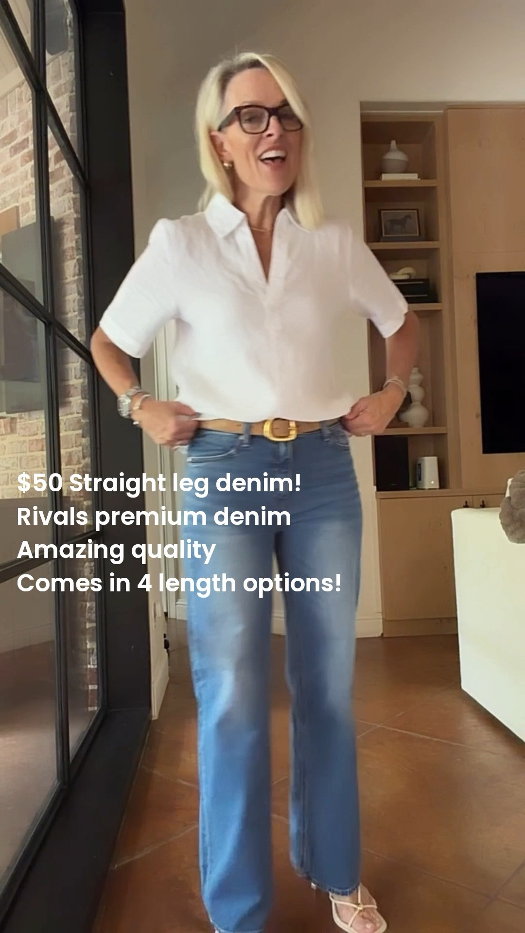 Seriously…these denim are 🙌🏼
And only $50!! 

Come in four different inseam length 
Fit tts 
A good pair of straight leg denim are an awesome basic to have in a woman’s wardrobe 

@Quince #quincepartner

#LTKootd #LTKmomlife #LTKOver40