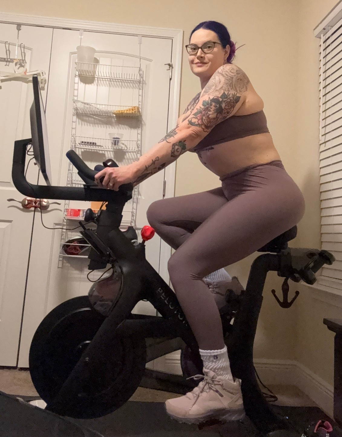 First time trying a Peloton! 
And obviously sporting my Buffbunny of course! #buffbunny #peloton #buffbunnycollecton 

#LTKTall #LTKActive #LTKfitnessgoals