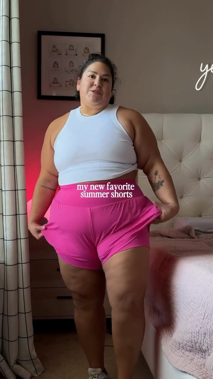 Ok yeah… I’m fully sold on these shorts 👏🏼 and they go up to 4X! They’re the @halara_official Super High Waisted Back Pocket & Side Hidden Pocket 2-in-1 Yoga Shorts!! (you can also search product ID 02596674)

Anytime I’m looking for shorts I’m like, are they:

✔️ high-waisted
✔️ stretchy + breathable
✔️ comfortable (without that suffocating waistband situation)
✔️ pockets (these have one for your phone, a hidden back pocket for your card or keys)

For me, that’s like the bare minimum (plus size girlies know we can’t be too picky most of the time) but these even have the built-in shorts to avoid chub rub and still have that cute, flowy look! I’ve worn them for yoga at home, running errands, kids drop off/pickup, and now I want them in every color lol these are a 2X (my usual size), but they go all the way up to 4X and come in different lengths too!

Use my code MEG15OFF for 15% off full-price items online at the link in my bio 💕

Also! The Halara Circle runs from the 1st to the 10th of each month, just search “Circle” on Halara to check out the limited styles and deals while it’s live 👀

#sponsored #halara #plussizeactivewear #plussizefashion #summerfit #shorts #summershorts #thehalaracircle #halarashorts #halaraactive

#LTKActive #LTKPlusSize #LTKFindsUnder50