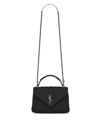 SAINT LAURENT Small College Bag in Quilted Leather  | Bloomingdale's Handbags | Bloomingdale's (US)