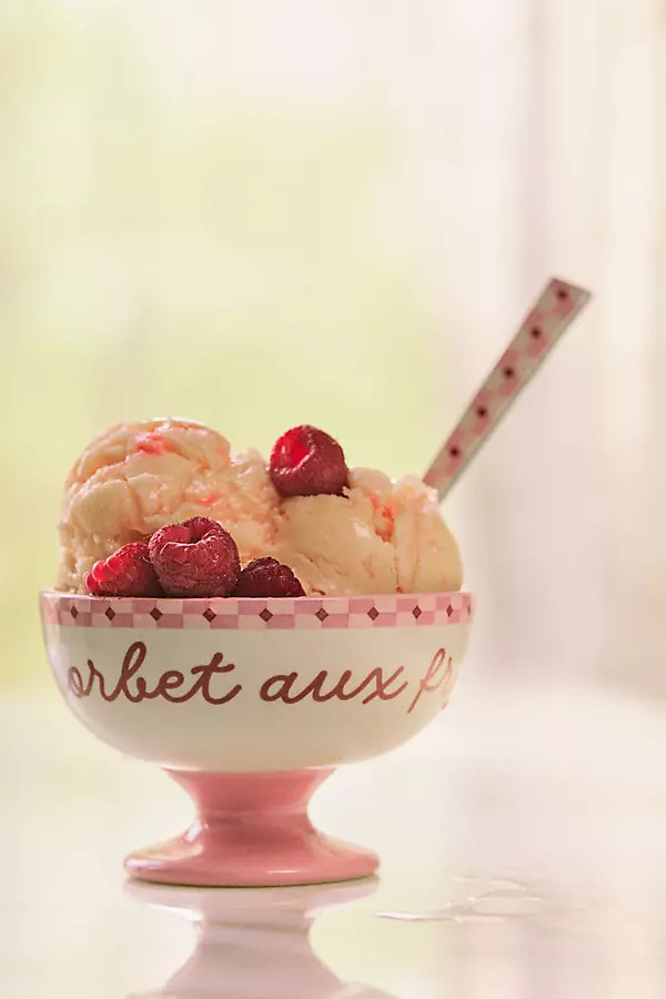 Café Violette Handpainted Stoneware Ice Cream Bowl | Anthropologie (US)