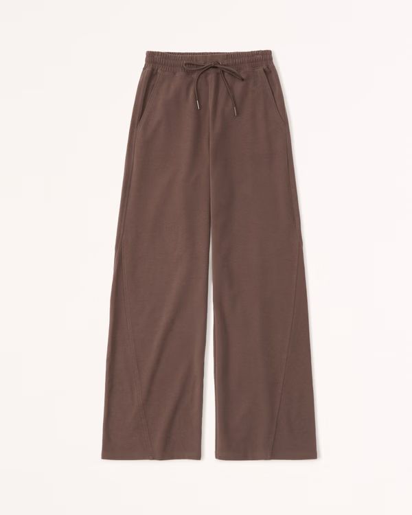 Luxe Terry Wide Leg Sweatpant | Abercrombie & Fitch (US)