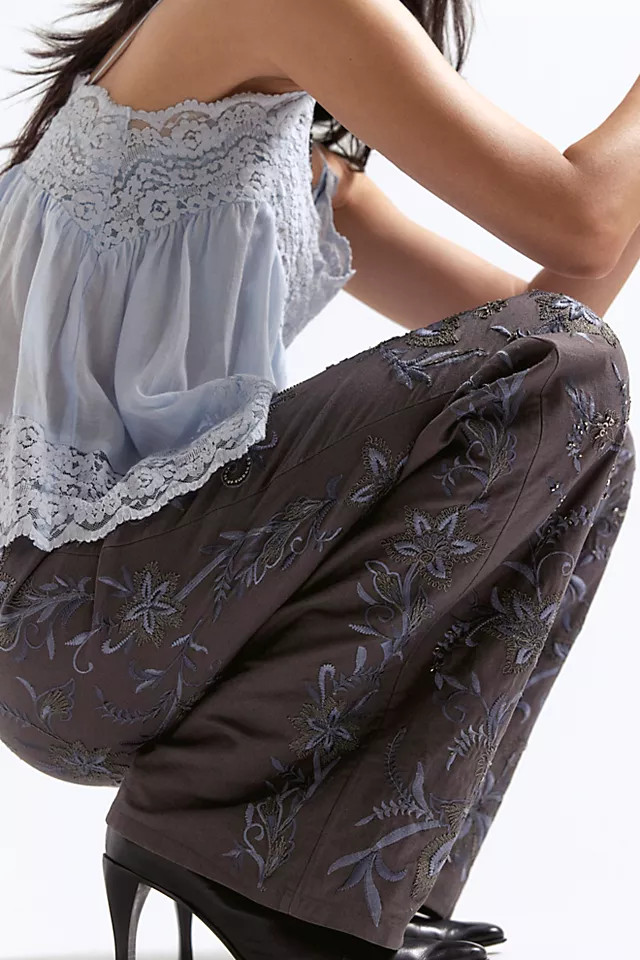 Taylen Embellished Flare Pants | Free People (Global - UK&FR Excluded)