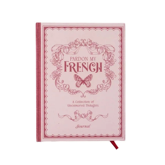 Ecokind by U Style Pardon My French Book Cloth Casebound Journal, 6" x 8", 200 Sheets | Walmart (US)