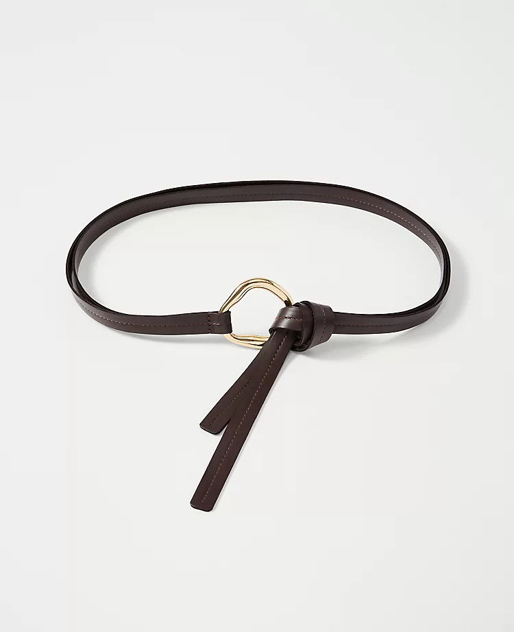 Leather Knot Belt | Ann Taylor