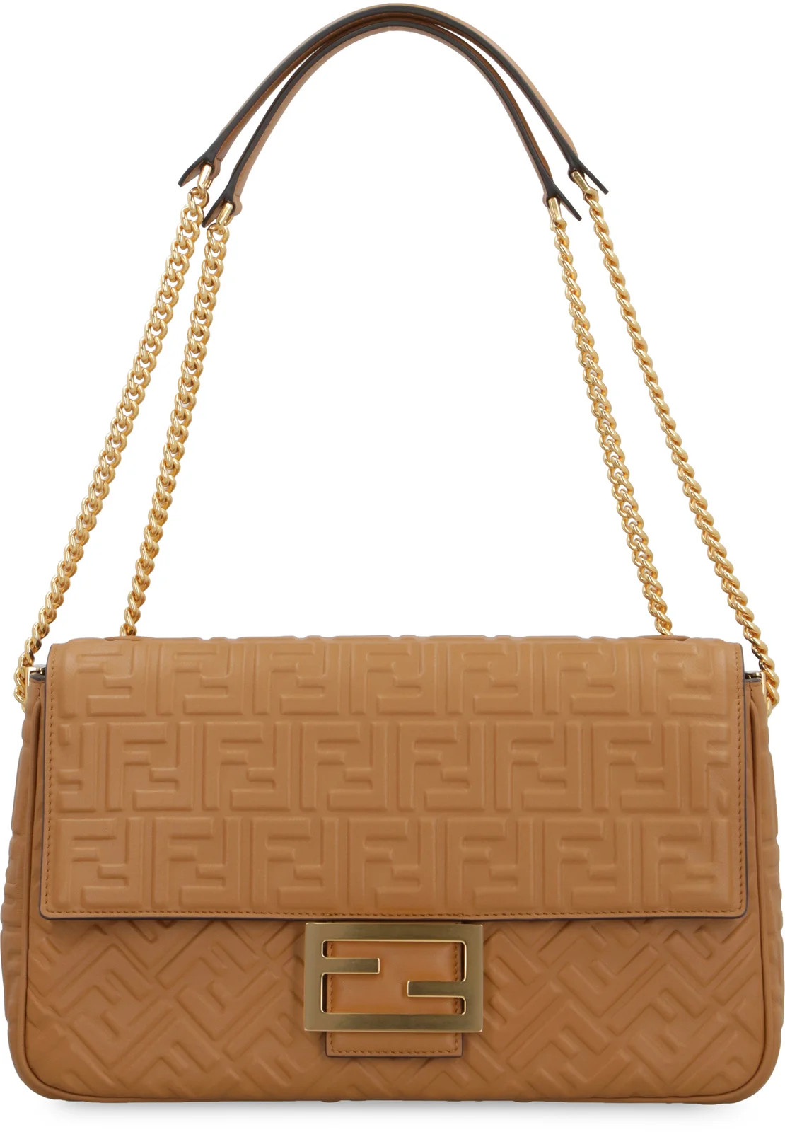 Fendi Baguette Chained Crossbody Bag | Cettire Global