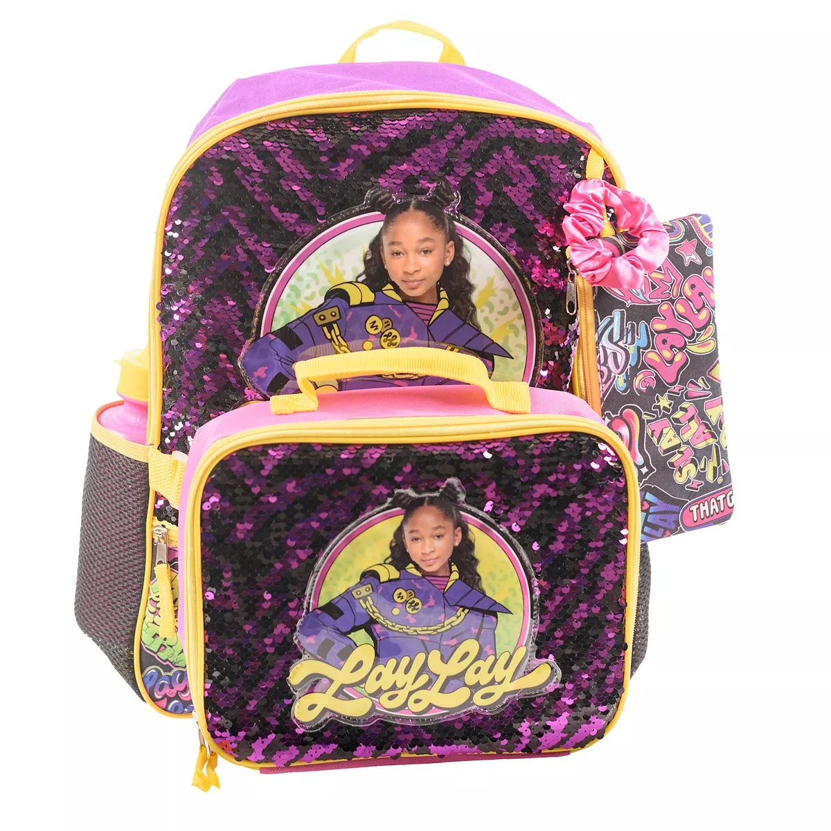 That Girl Lay Lay 5-Piece Backpack & Lunch Bag Set | Kohl's