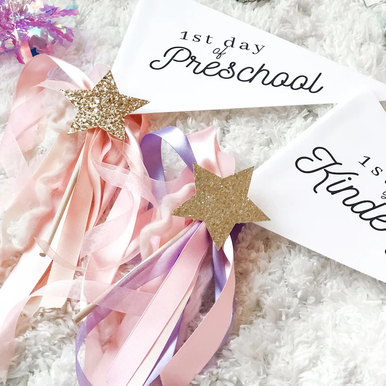 1st Day of School Pennant Flag | First Day of School Pennant Flag | Etsy (US)