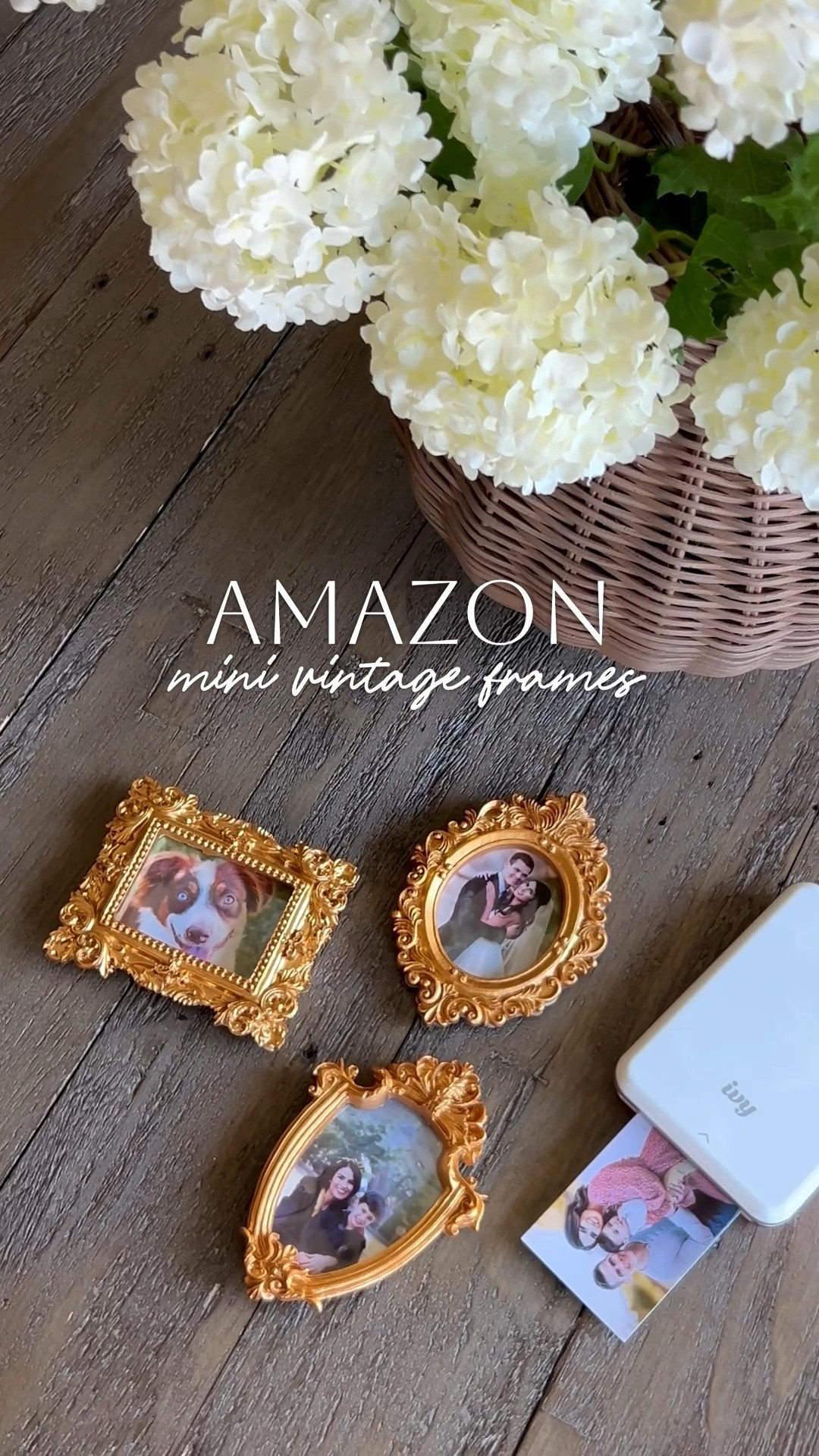 Found the cutest vintage frames to display photos in our fridge!

Comes with a set of 4 and the magnets are included ✨

#LTKHome