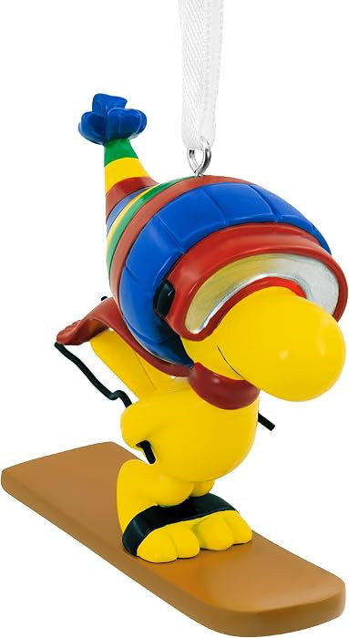 Hallmark Peanuts Woodstock Skiing Christmas Ornament | Amazon (US)