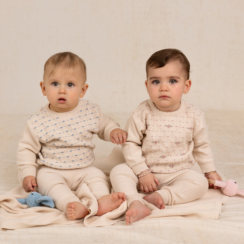 Boys Heirloom Lattice Knit Set | Feltman Brothers