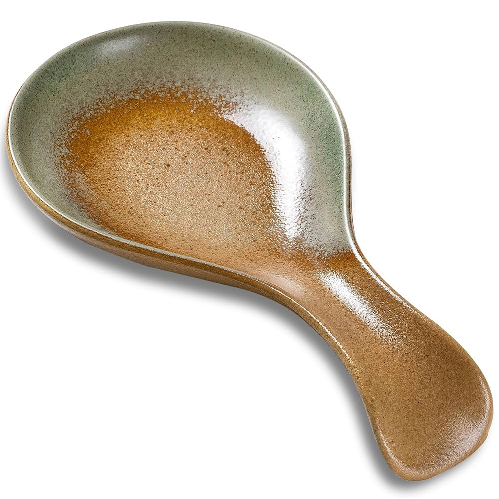 Spoon Rest for Kitchen Stove Top, Ceramic Large Cooking Spoon Holder for Kitchen Countertop 8 Inc... | Amazon (US)