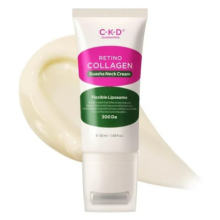CKD Retinol + Collagen Gua Sha Neck Firming and Lifting Cream 1.69 oz | Walmart (US)