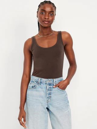 First-Layer Scoop-Neck Tank Top | Old Navy (US)
