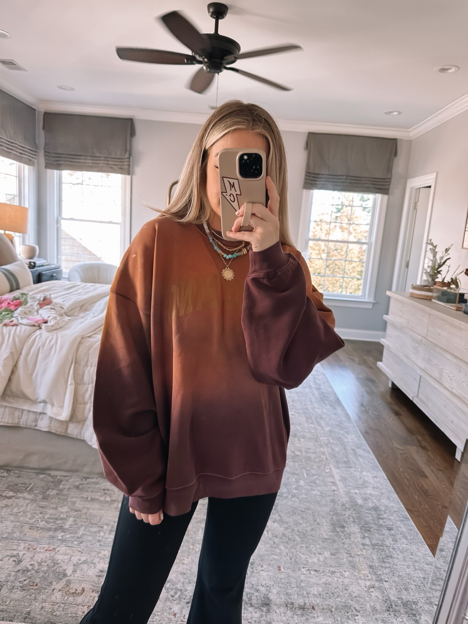 One of my current favorite splurge-worthy Anine Bing sweatshirts!

Bump friendly, casual style, oversized pullover, sweatshirt outfit, anine bing, athleisure, spring outfit, spring style, what I’m wearing pregnant, maternity

#LTKbump #LTKFind #LTKSeasonal
