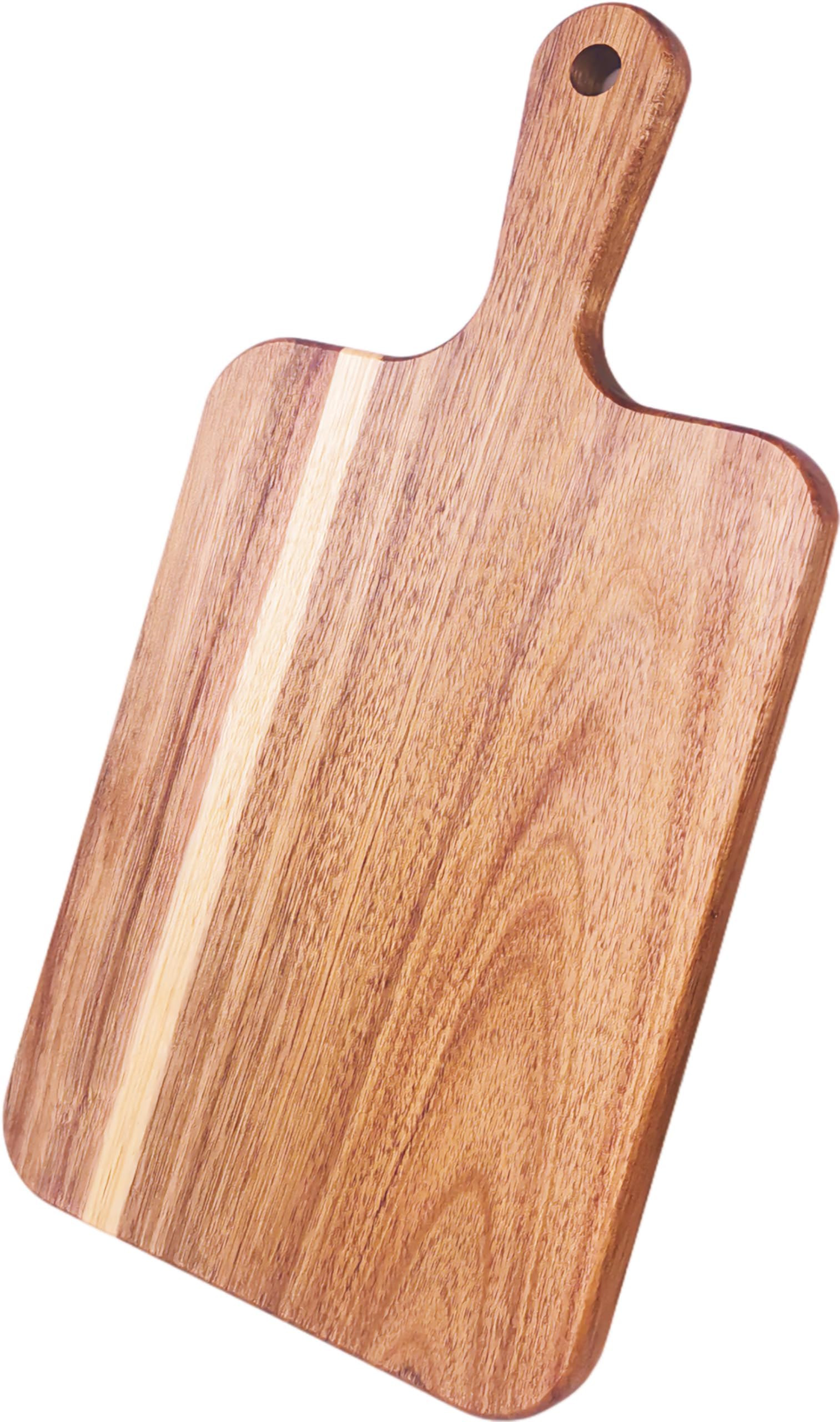 ZeQi Acacia Wood Cutting Board with Handle 13.7''X7'' / Charcuterie Board/Serving Board/Cheese, B... | Amazon (US)