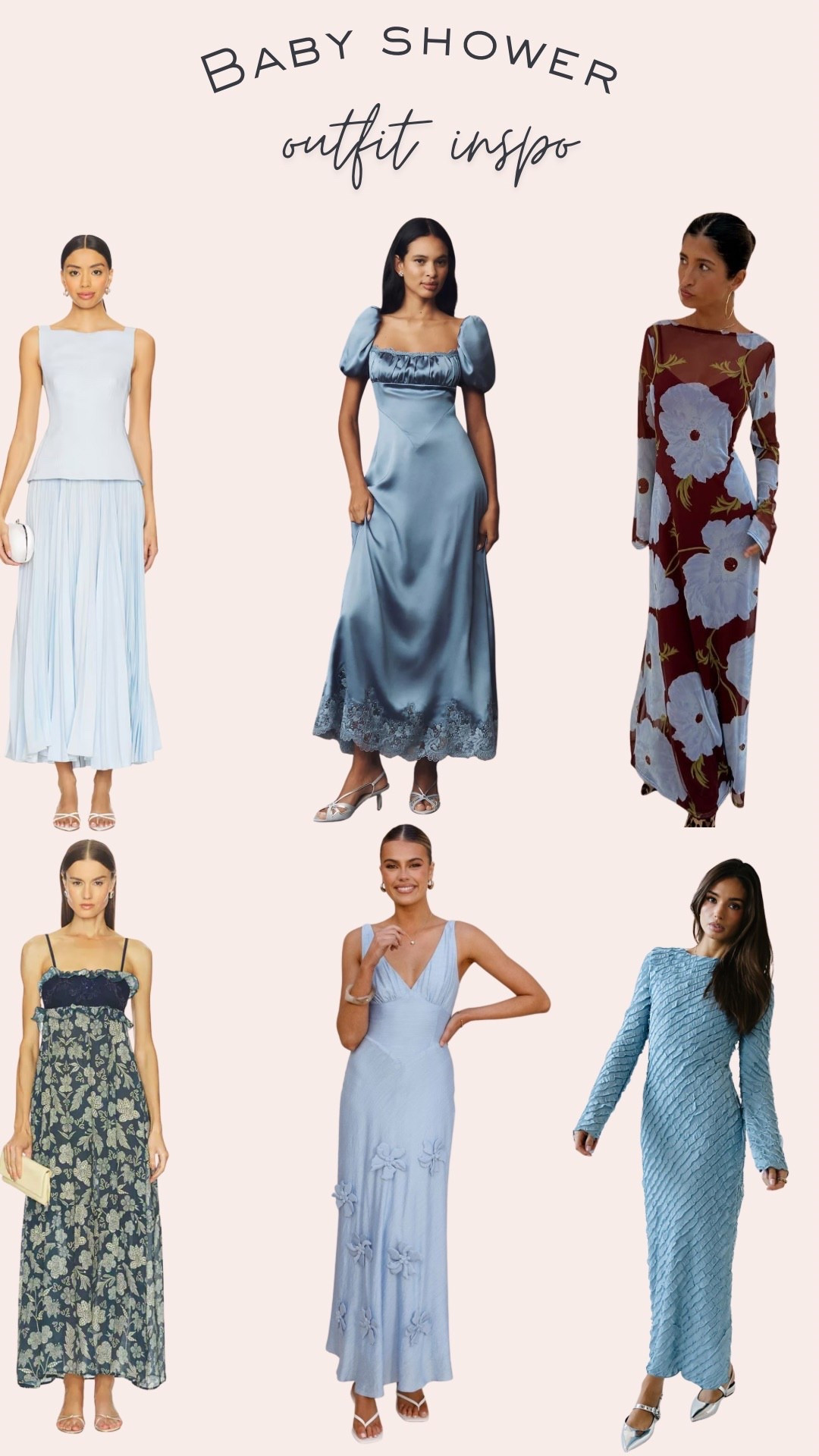 Hues of blues baby shower inspo

#LTKmomlife #LTKBaby #LTKootd