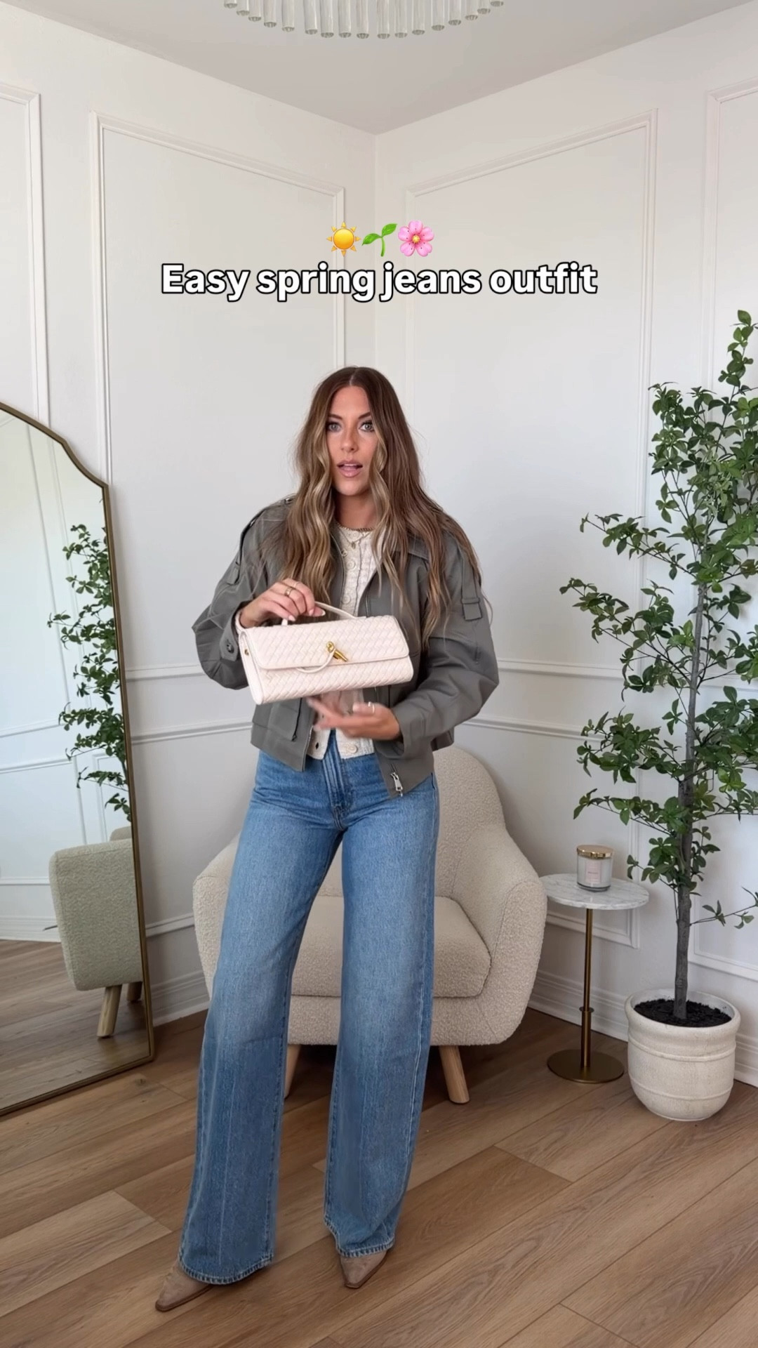 Jeans spring outfit inspo! 