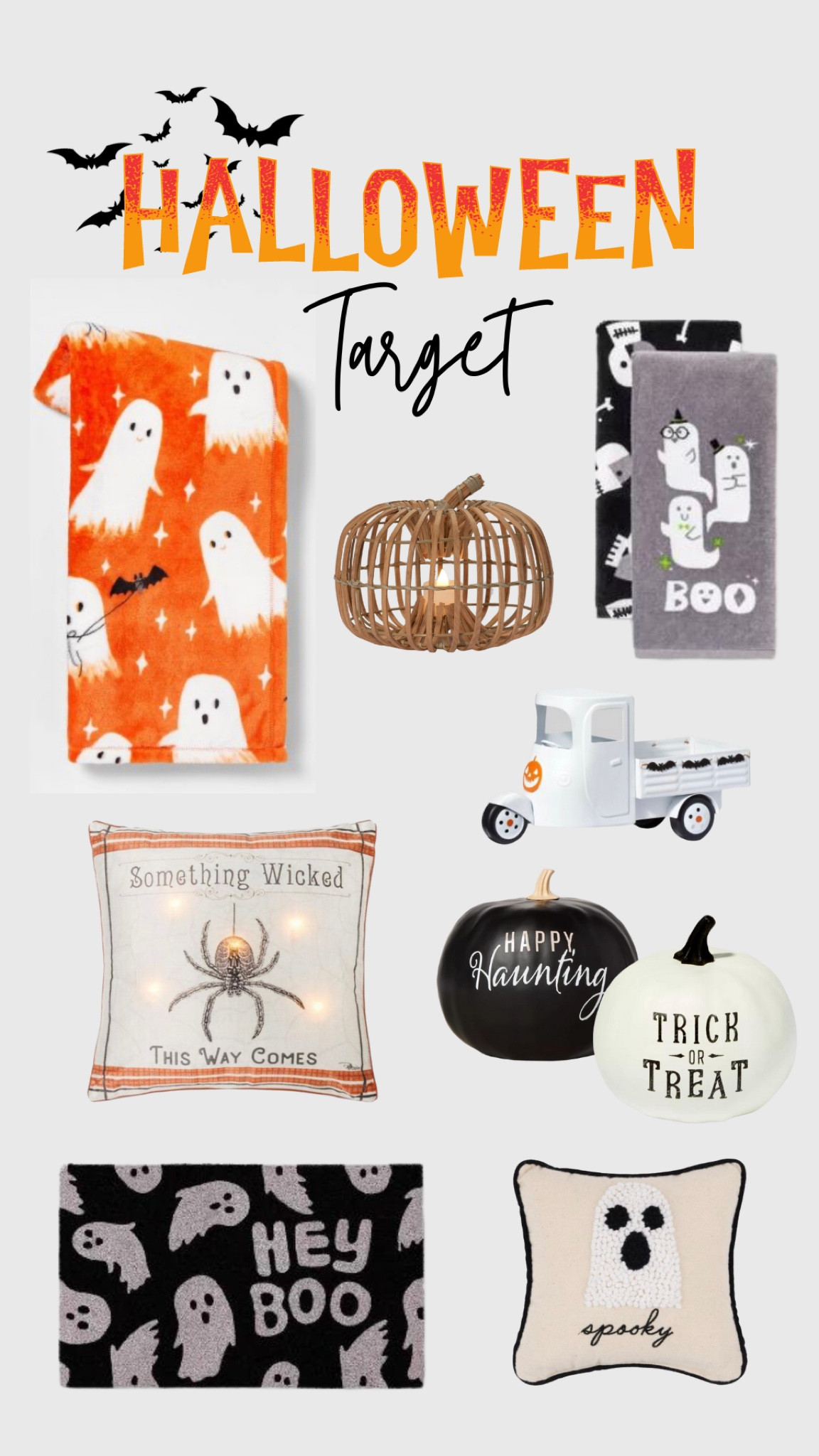 Target Halloween! 🎃👻

Target Halloween decorations, Halloween decorations, target Halloween, target Halloween decor, Halloween decor 

#LTKfindsunder50 #LTKHalloween #LTKhome