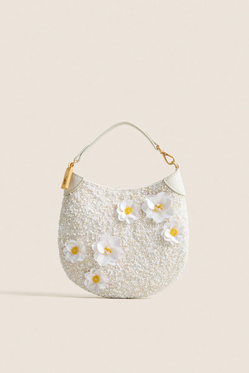 Frosting Floral Beaded Pouch | Tuckernuck (US)