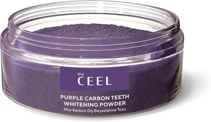 Purple Teeth Whitening, Activated Charcoal Tooth Powder, Natural Teeth Whitening with Purple Carb... | Amazon (US)