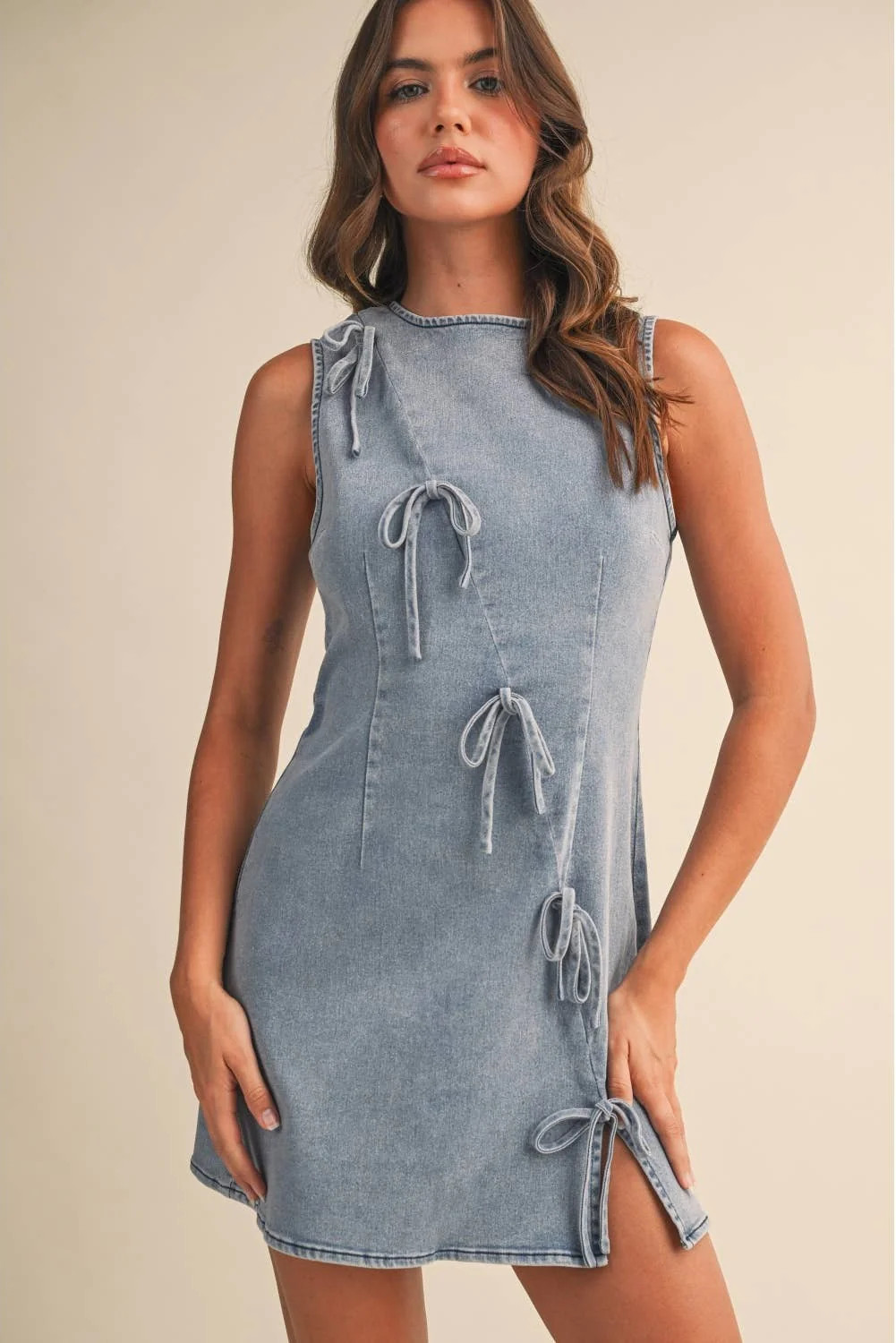 BLUE BELLE DENIM DRESS | Harper's Den