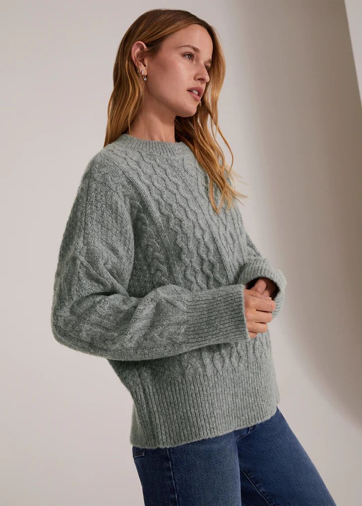 THE OVERSIZED CABLE SWEATER | Favorite Daughter