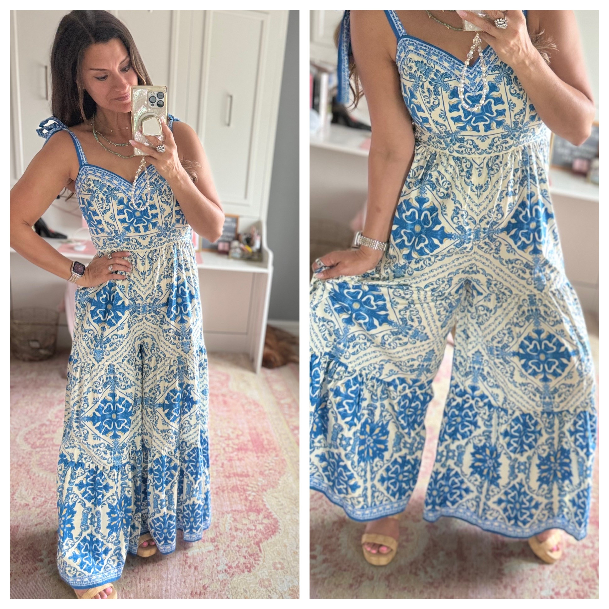 Cute jumpsuit from from @nordstromrack for summer #nordstromrackpartner #rackscore