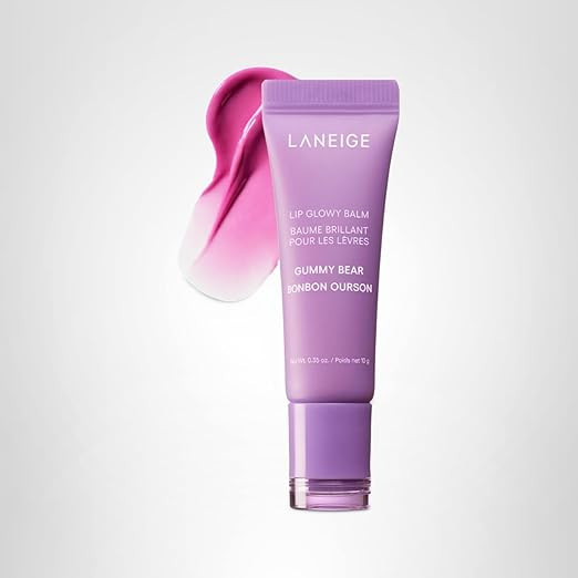 LANEIGE Lip Glowy Balm: Sheer Tinted Lip Moisturizer with Shea Butter, for Hydrating Shine & Soft... | Amazon (US)