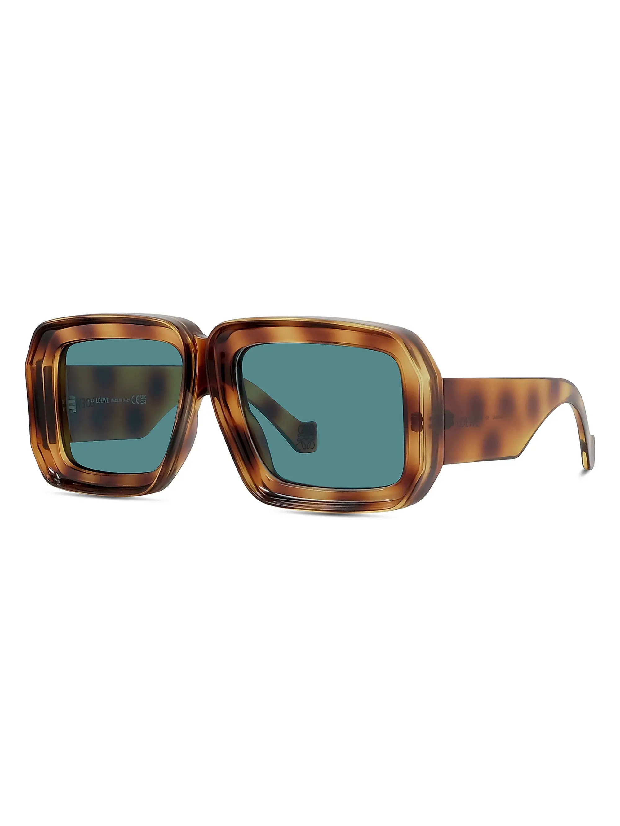 LOEWE x Paula's Ibiza Havana 56MM Mask Sunglasses | Saks Fifth Avenue