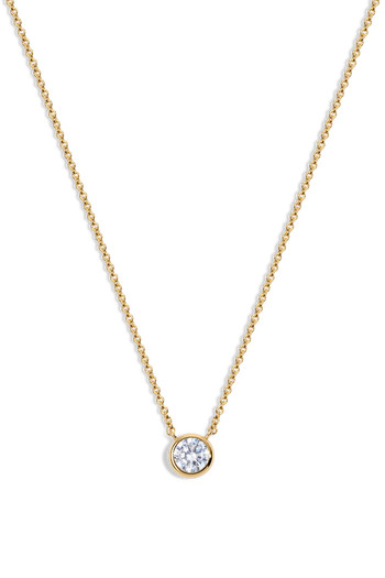 Coco Round Cubic Zirconia Pendant Necklace | Nordstrom