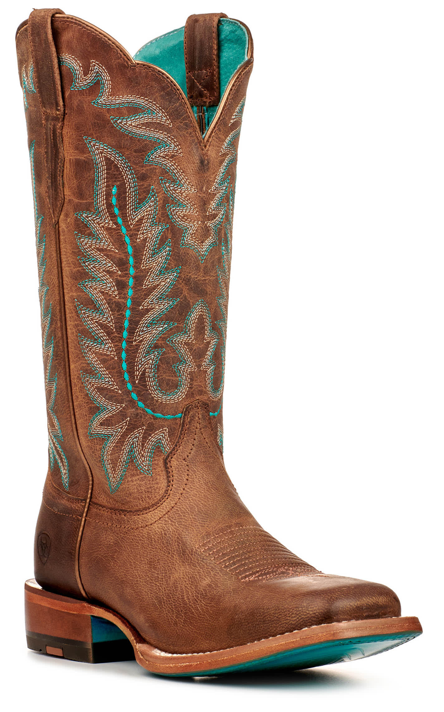 Ariat Women's Frontier Tilly Rodeo Tan TekStep Wide Square Toe Cowboy Boots - 8.5xB - From Cavender's | Cavender's